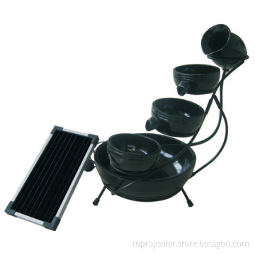 Solar Cascade Fountain